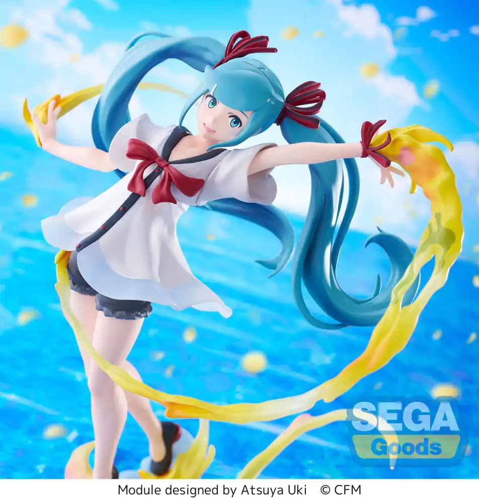 Hatsune Miku: Project DIVA MEGA 39's Figurizm Luminasta PVC Statue Hatsune Miku Shiny T.R. 22 cm termékfotó