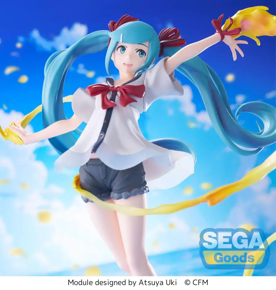 Hatsune Miku: Project DIVA MEGA 39's Figurizm Luminasta PVC Statue Hatsune Miku Shiny T.R. 22 cm termékfotó