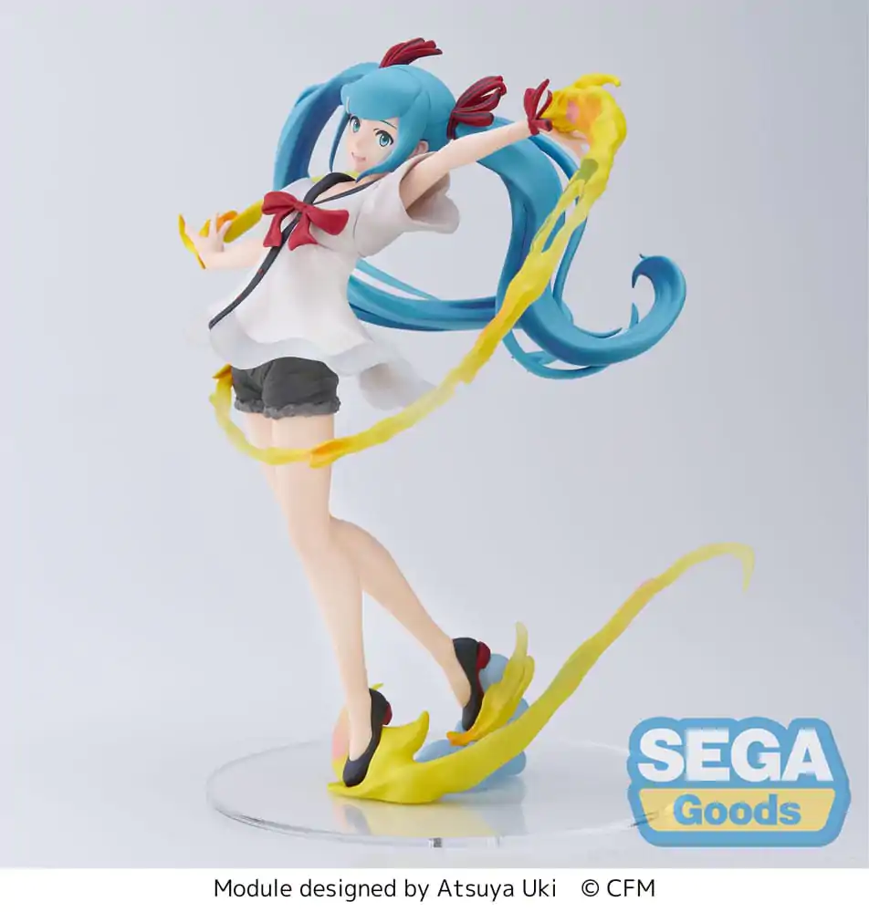 Hatsune Miku: Project DIVA MEGA 39's Figurizm Luminasta PVC Statue Hatsune Miku Shiny T.R. 22 cm termékfotó