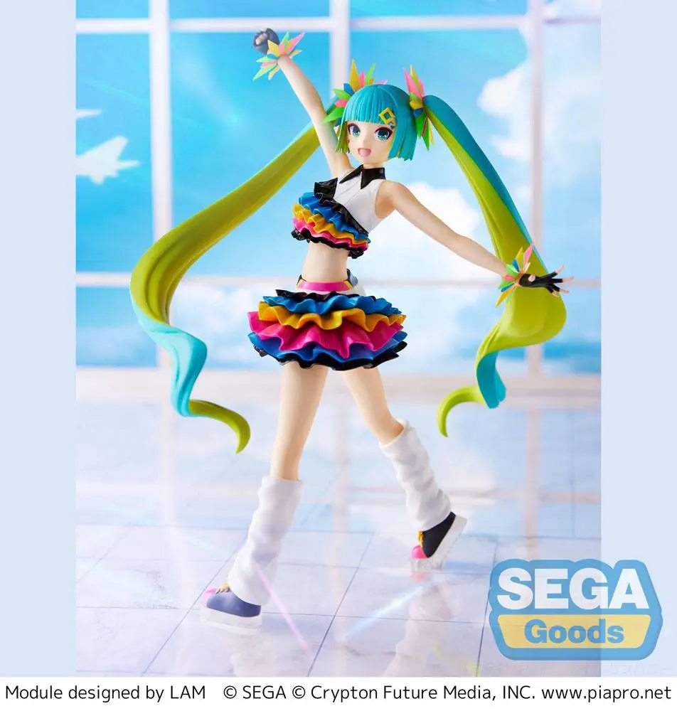 Hatsune Miku Project DIVA Mega39's FIGURIZM Statue Catch the Wave 25 cm product photo