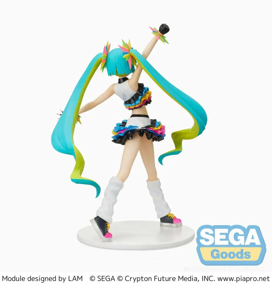 Hatsune Miku Project DIVA Mega39's FIGURIZM Statue Catch the Wave 25 cm product photo