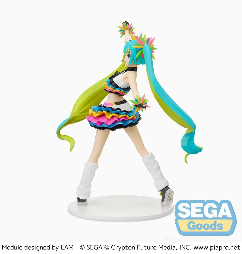 Hatsune Miku Project DIVA Mega39's FIGURIZM Statue Catch the Wave 25 cm product photo