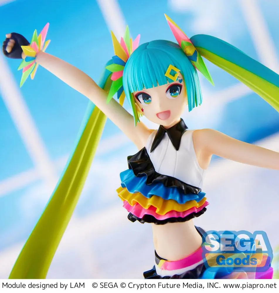 Hatsune Miku Project DIVA Mega39's FIGURIZM Statue Catch the Wave 25 cm product photo