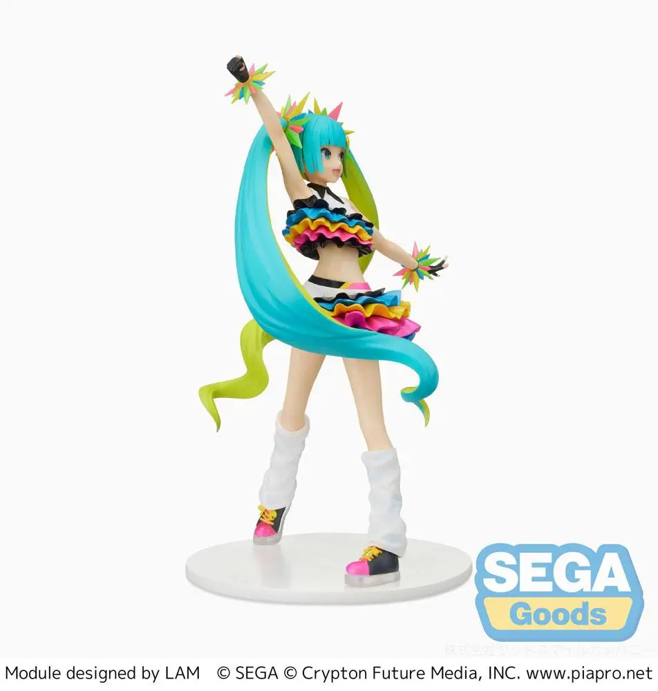 Hatsune Miku Project DIVA Mega39's FIGURIZM Statue Catch the Wave 25 cm product photo