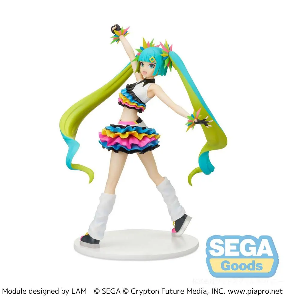 Hatsune Miku Project DIVA Mega39's FIGURIZM Statue Catch the Wave 25 cm product photo