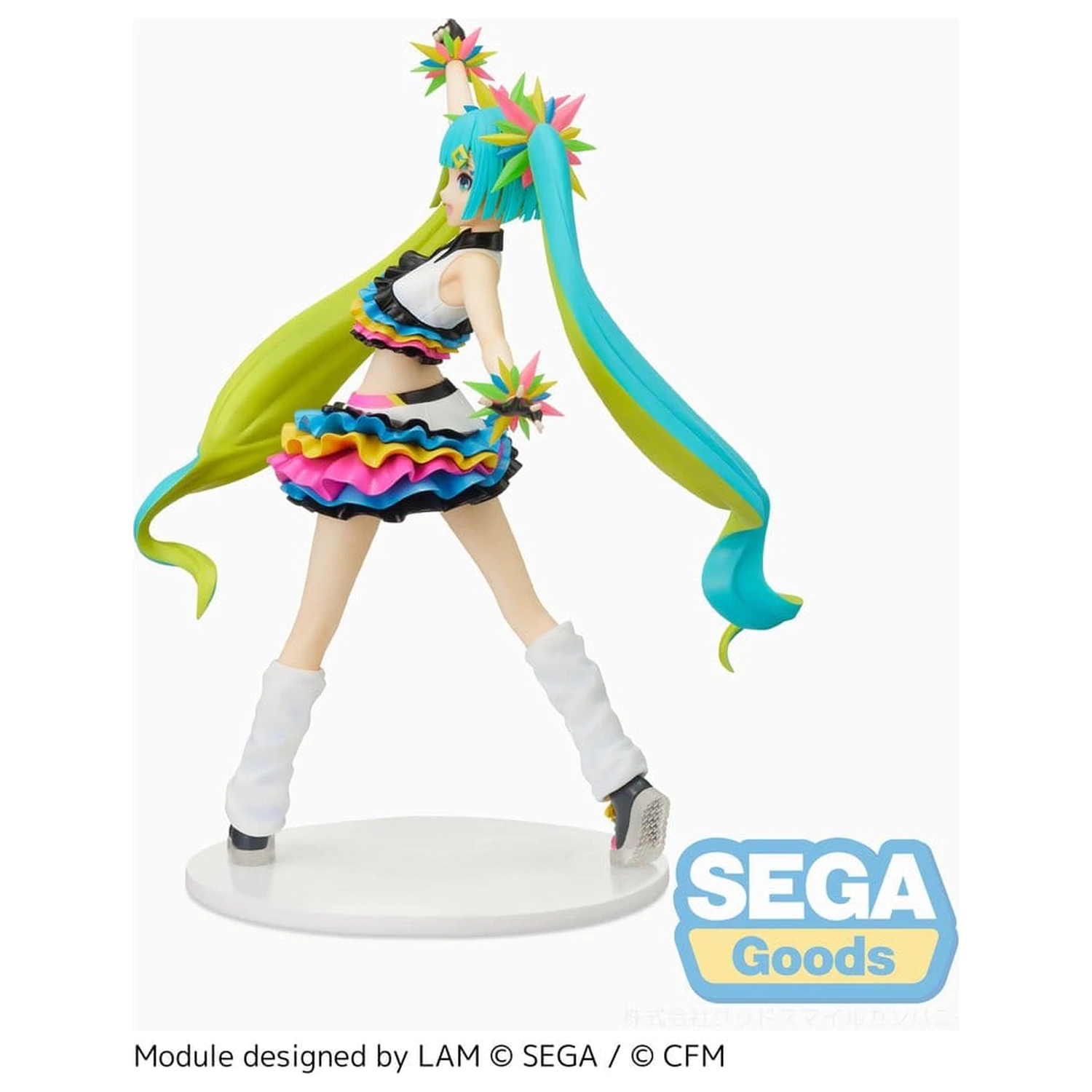 Hatsune Miku Project DIVA MEGA39's FIGURIZM PVC Figure Hatsune Miku - Catch the Wave 25 cm product photo