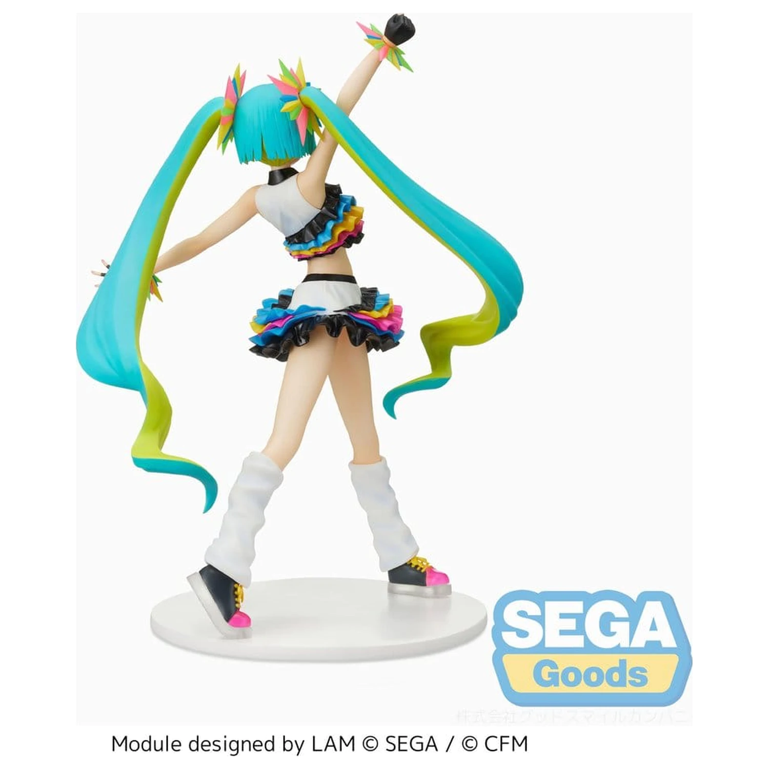 Hatsune Miku Project DIVA MEGA39's FIGURIZM PVC Figure Hatsune Miku - Catch the Wave 25 cm product photo