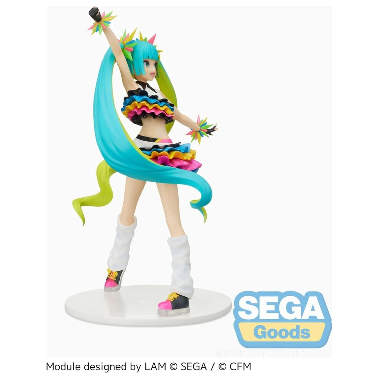 Hatsune Miku Project DIVA MEGA39's FIGURIZM PVC Figure Hatsune Miku - Catch the Wave 25 cm product photo