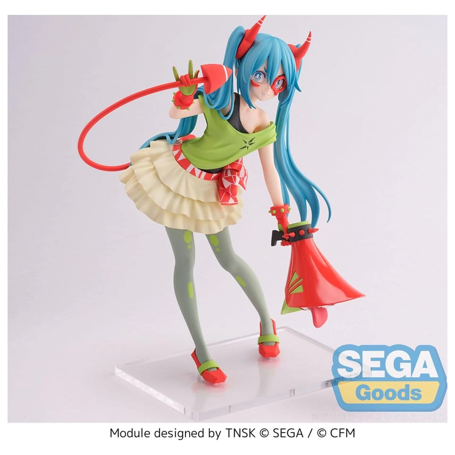 Hatsune Miku Project DIVA X FIGURIZMa PVC Figure Hatsune Miku DE:MONSTAR T.R. 22 cm product photo