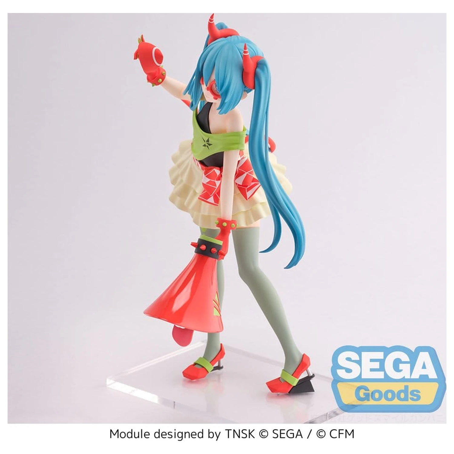Hatsune Miku Project DIVA X FIGURIZMa PVC Figure Hatsune Miku DE:MONSTAR T.R. 22 cm product photo