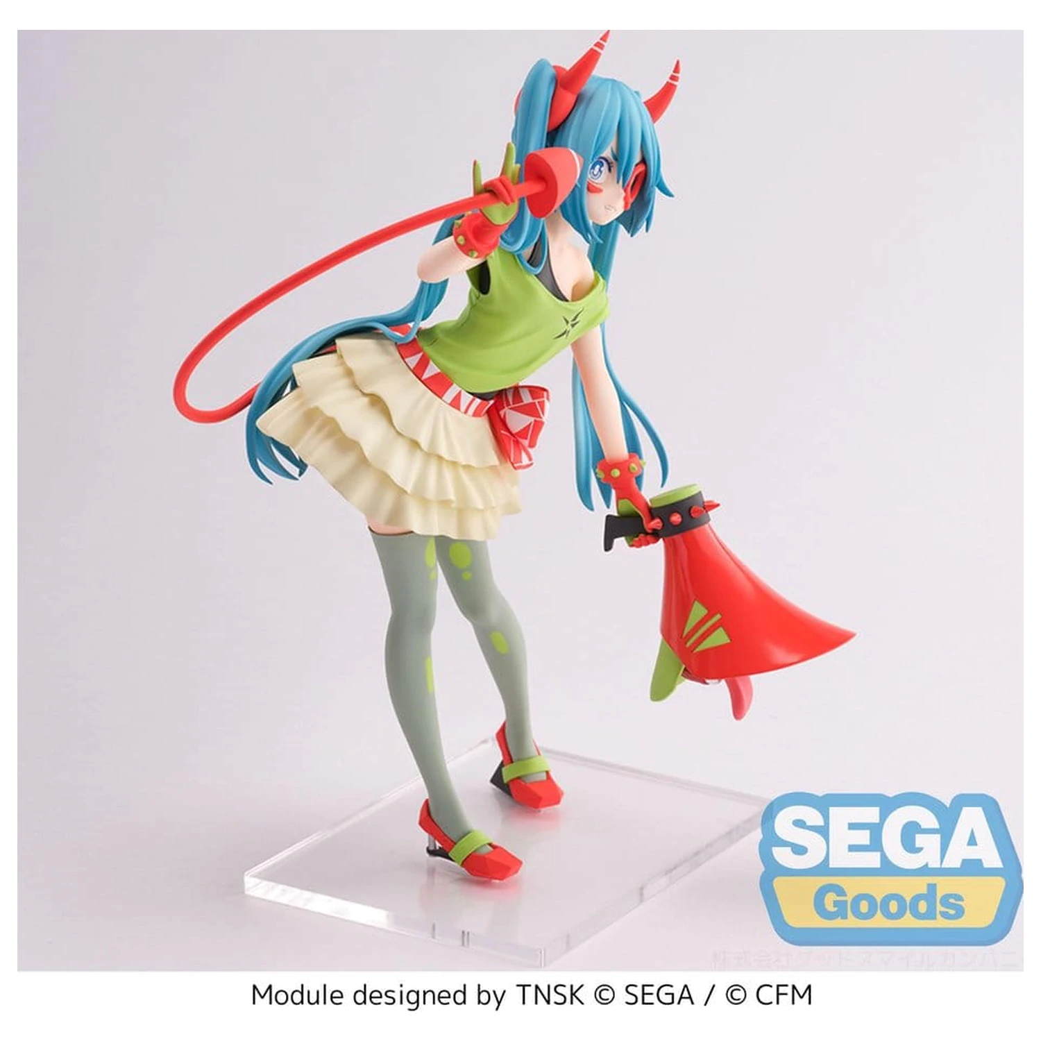 Hatsune Miku Project DIVA X FIGURIZMa PVC Figure Hatsune Miku DE:MONSTAR T.R. 22 cm product photo