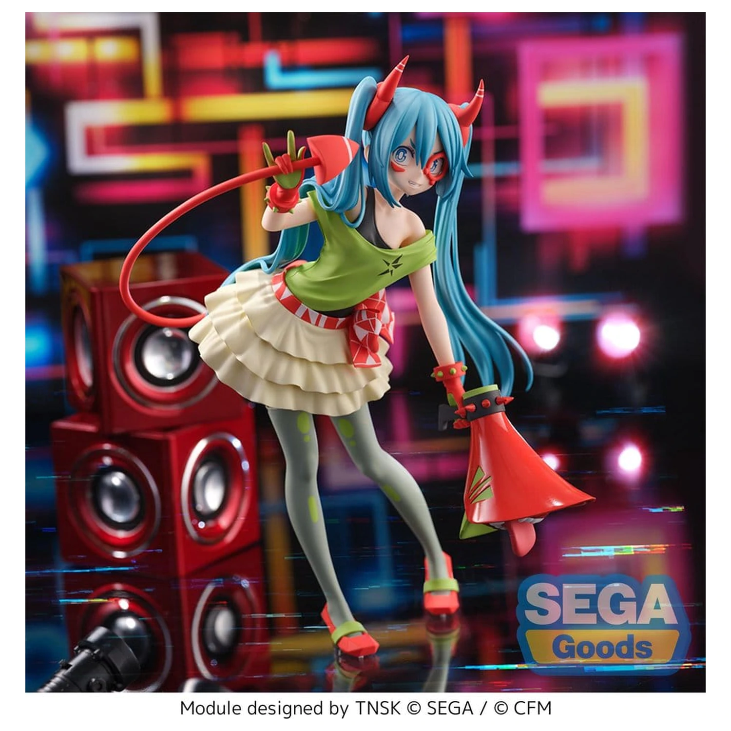 Hatsune Miku Project DIVA X FIGURIZMa PVC Figure Hatsune Miku DE:MONSTAR T.R. 22 cm product photo