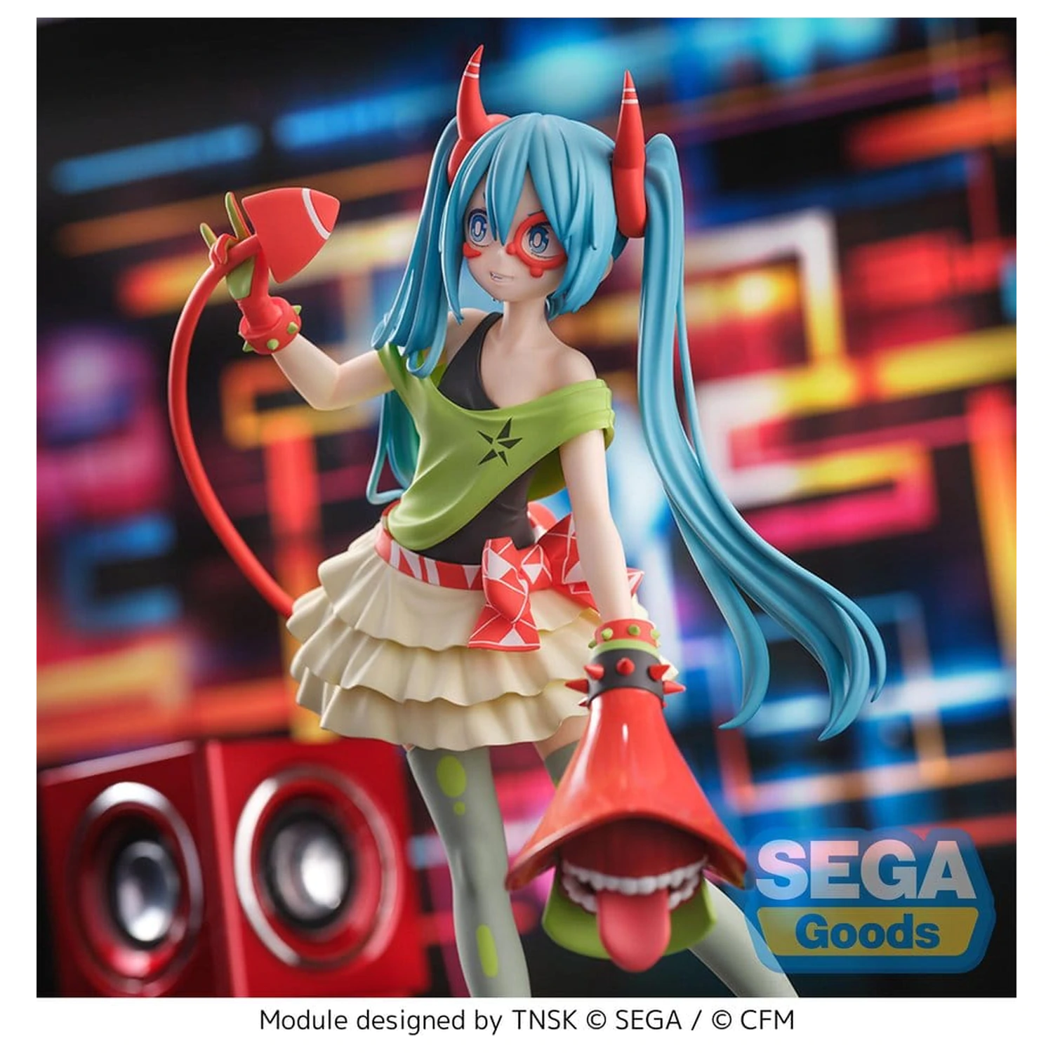 Hatsune Miku Project DIVA X FIGURIZMa PVC Figure Hatsune Miku DE:MONSTAR T.R. 22 cm product photo