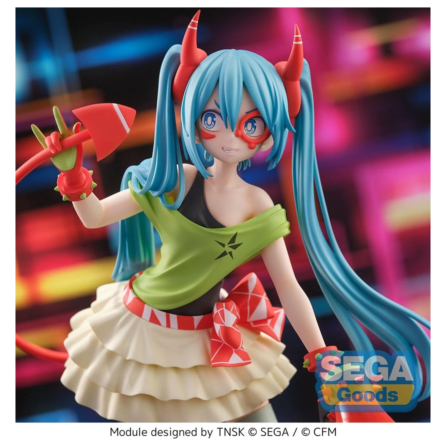 Hatsune Miku Project DIVA X FIGURIZMa PVC Figure Hatsune Miku DE:MONSTAR T.R. 22 cm product photo