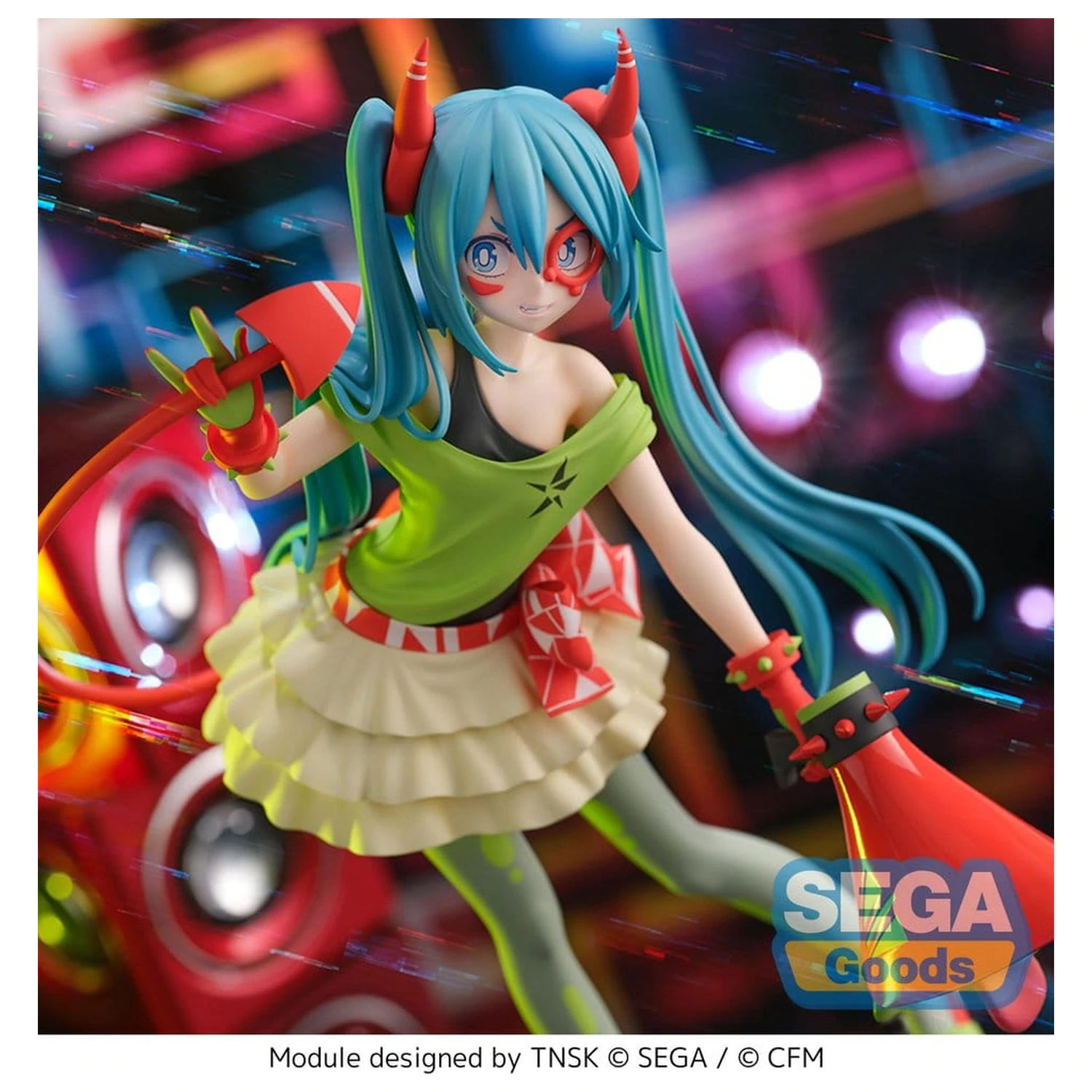 Hatsune Miku Project DIVA X FIGURIZMa PVC Figure Hatsune Miku DE:MONSTAR T.R. 22 cm product photo