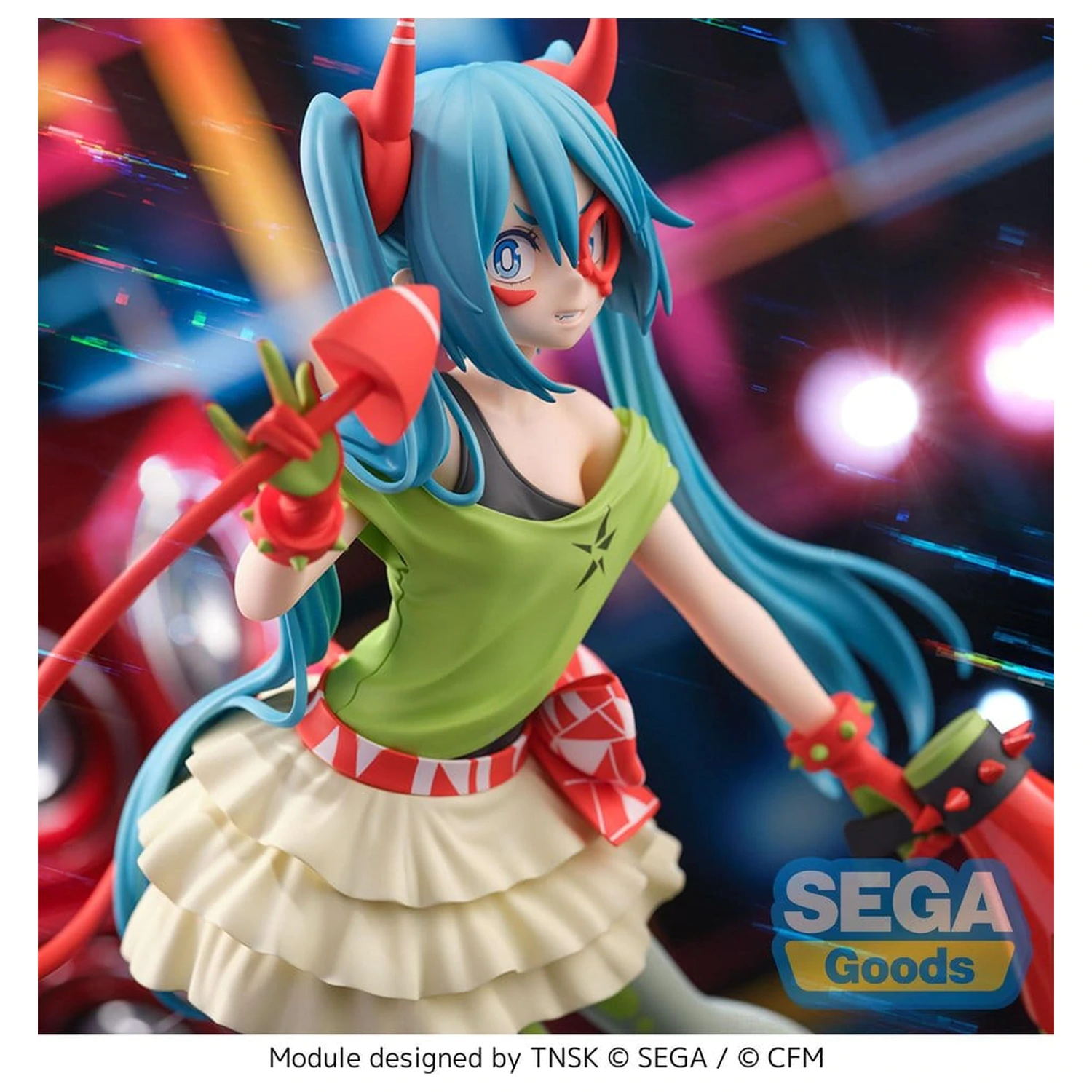 Hatsune Miku Project DIVA X FIGURIZMa PVC Figure Hatsune Miku DE:MONSTAR T.R. 22 cm product photo