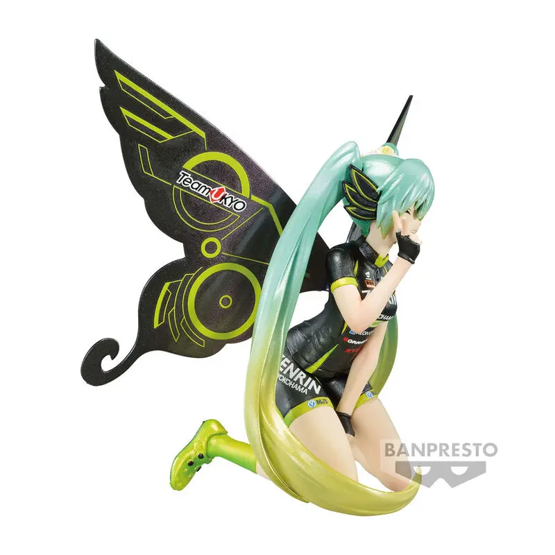 Hatsune Miku Racing Banpresto Chronicle Team Ukyo Cheering Miku Racing 2017 figure 13cm termékfotó