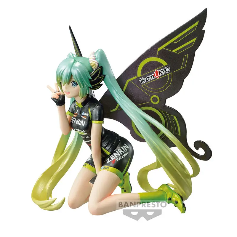 Hatsune Miku Racing Banpresto Chronicle Team Ukyo Cheering Miku Racing 2017 figure 13cm termékfotó