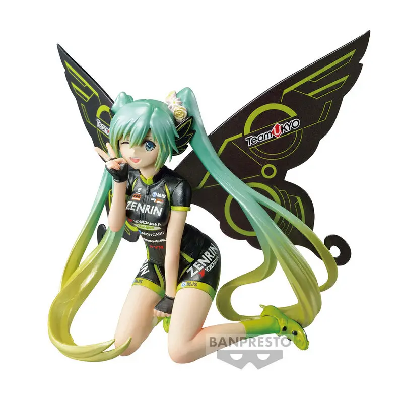 Hatsune Miku Racing Banpresto Chronicle Team Ukyo Cheering Miku Racing 2017 figure 13cm termékfotó