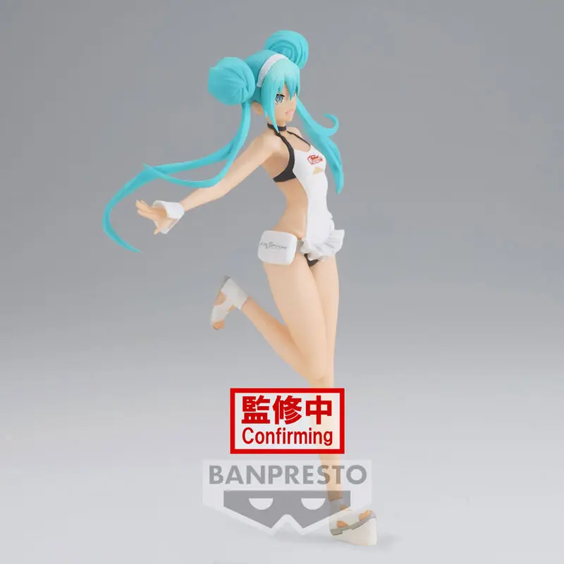 Hatsune Miku Racing - Racing Miku 2022 Tropical Maid figure 16cm product photo