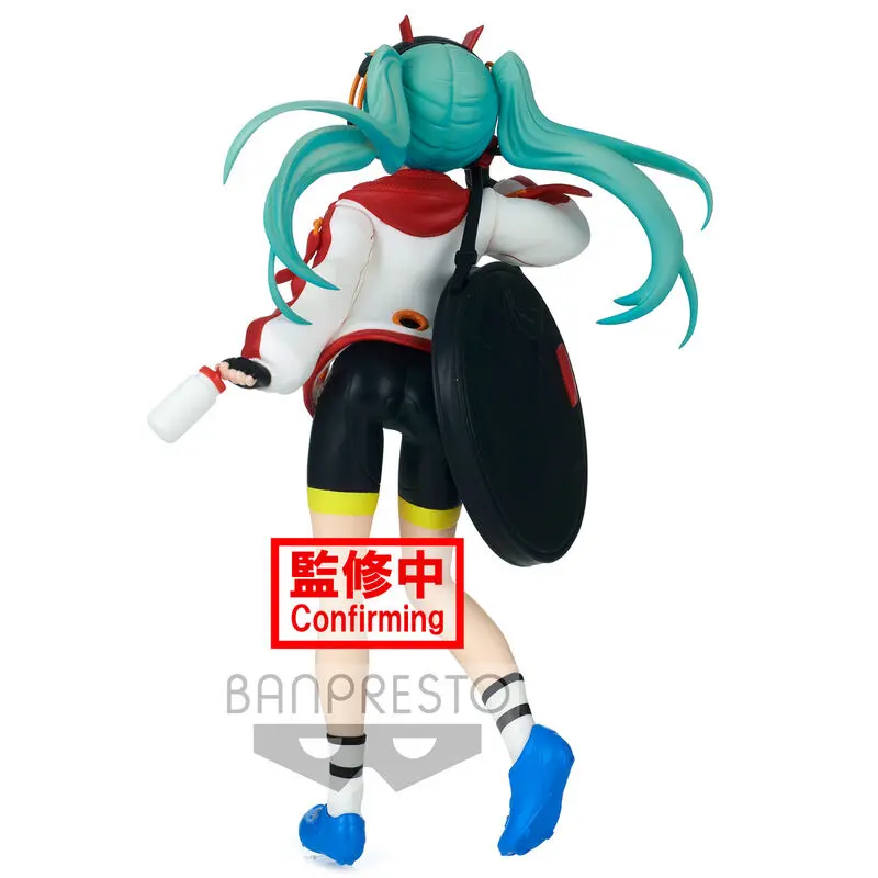 Racing Miku Espresto est-Prints &amp; Texture PVC Statue Hatsune Miku 2020 TeamUkyo 17 cm product photo
