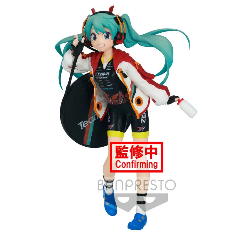 Racing Miku Espresto est-Prints &amp; Texture PVC Statue Hatsune Miku 2020 TeamUkyo 17 cm product photo
