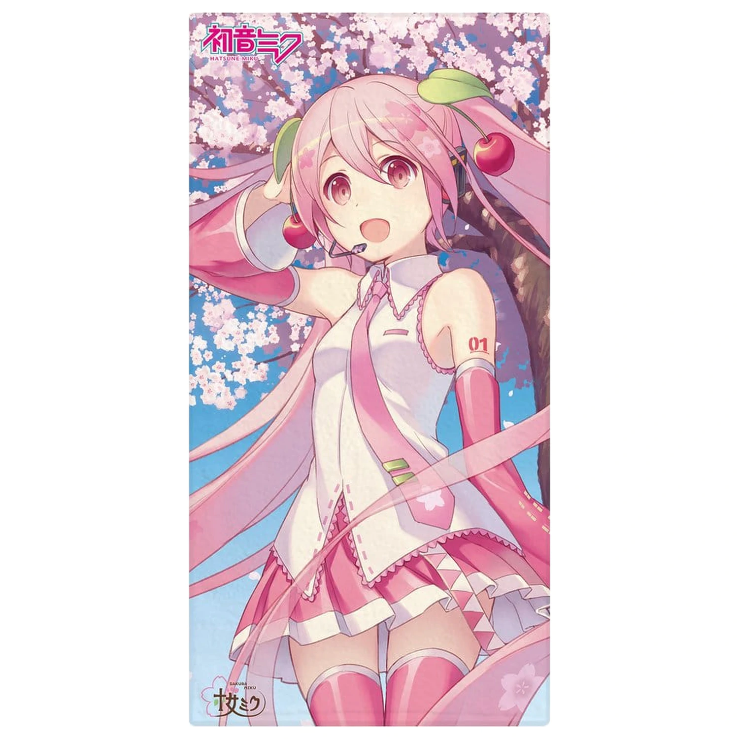 Hatsune Miku Towel Sakura 75 x 150 cm product photo