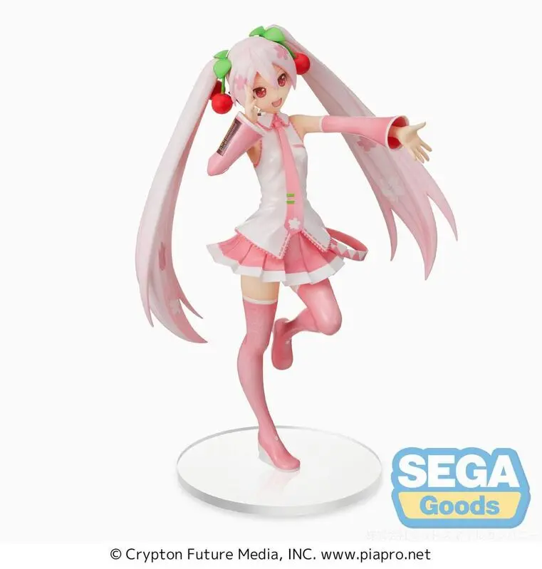 Hatsune Miku SPM Statue Sakura Miku Ver. 3 21 cm product photo