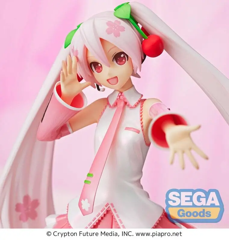 Hatsune Miku SPM Statue Sakura Miku Ver. 3 21 cm product photo