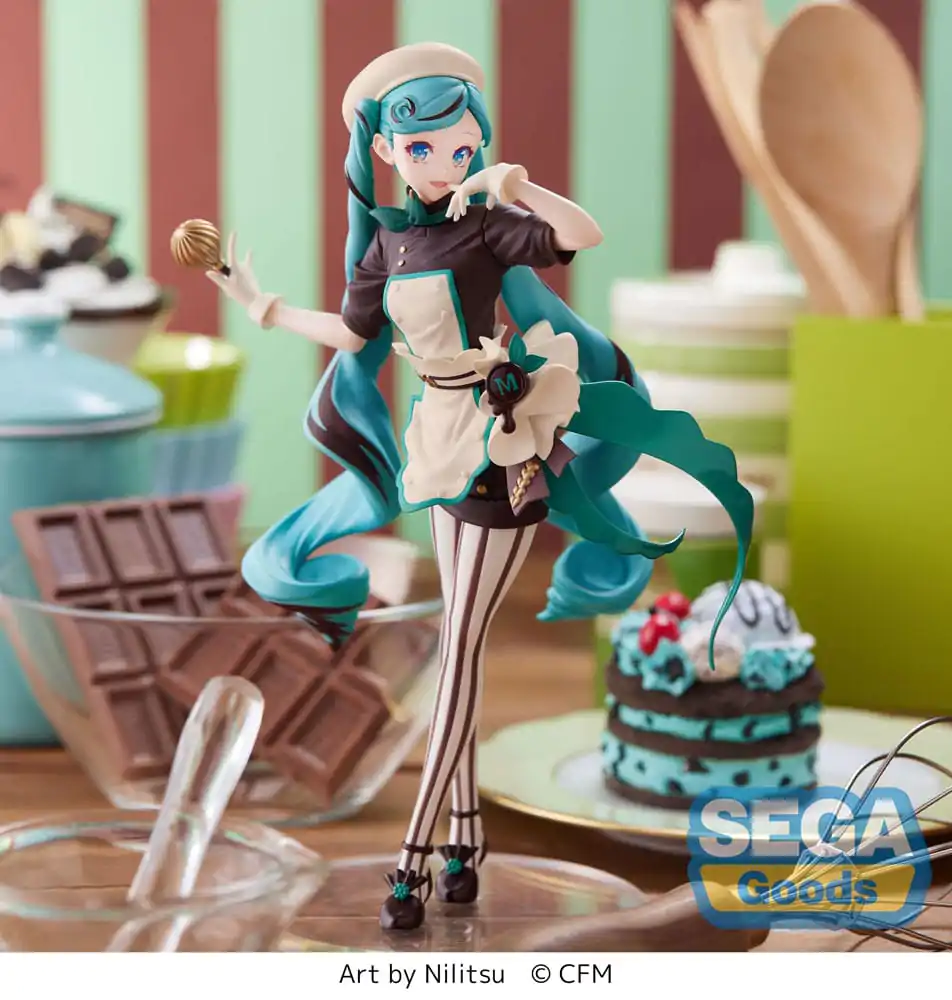 Hatsune Miku Series Luminasta PVC Statue Hatsune Miku - Bitter Patissier (re-run) 21 cm product photo
