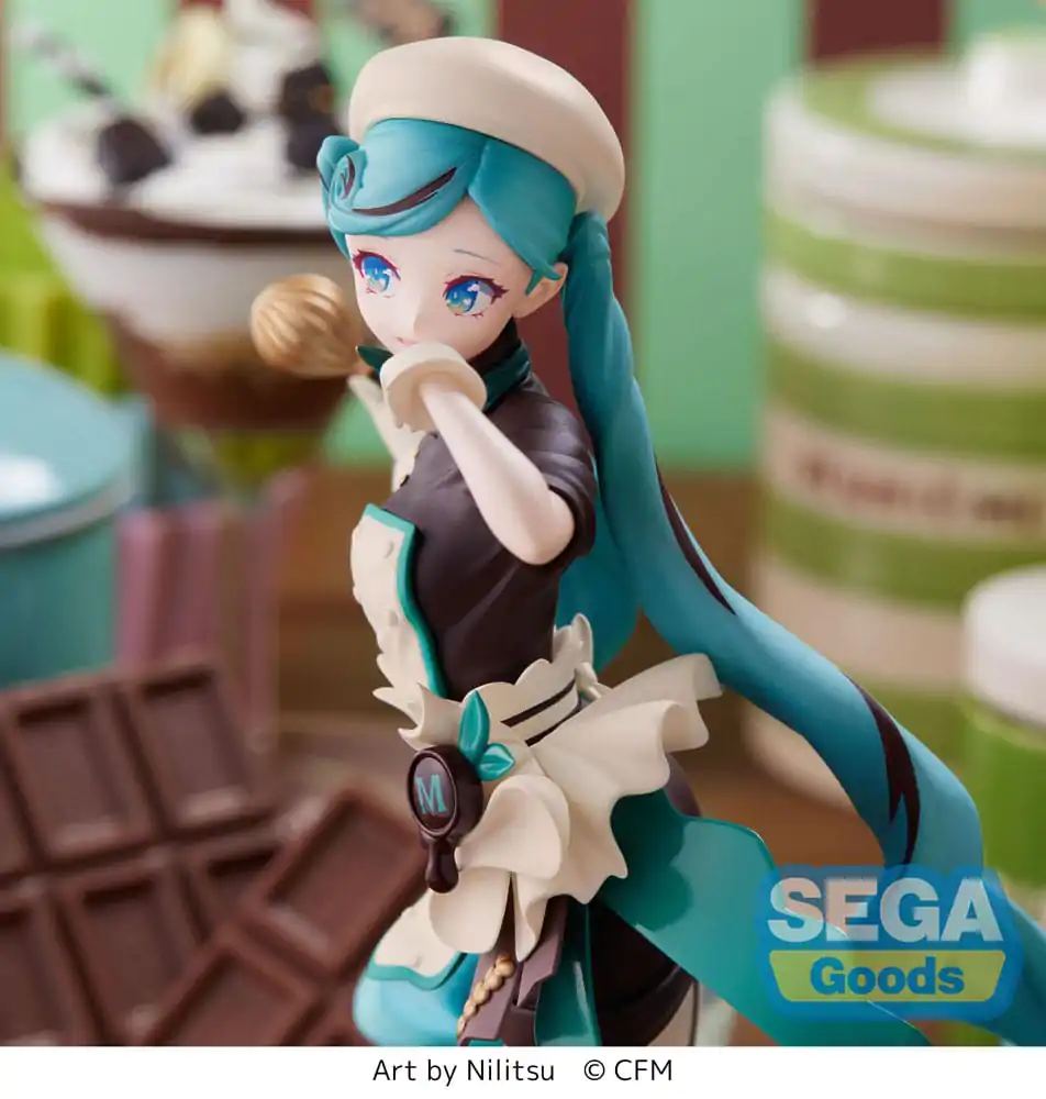 Hatsune Miku Series Luminasta PVC Statue Hatsune Miku - Bitter Patissier (re-run) 21 cm product photo