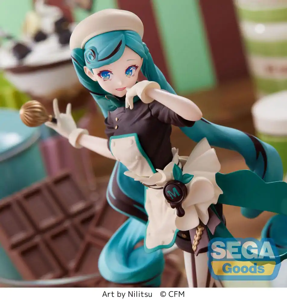 Hatsune Miku Series Luminasta PVC Statue Hatsune Miku - Bitter Patissier (re-run) 21 cm product photo
