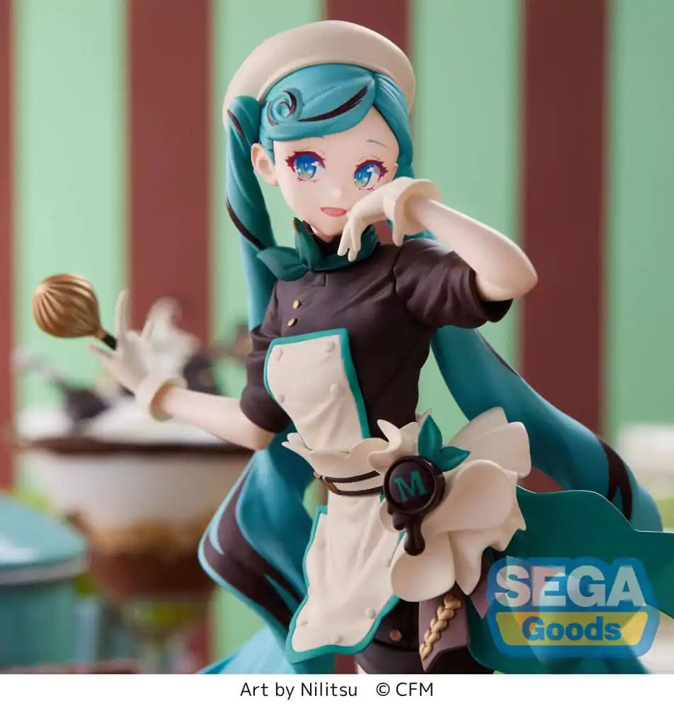 Hatsune Miku Series Luminasta PVC Statue Hatsune Miku - Bitter Patissier (re-run) 21 cm product photo