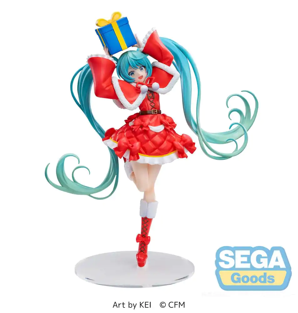 Hatsune Miku Series Luminasta PVC Statue Hatsune Miku Christmas 2024 19 cm product photo