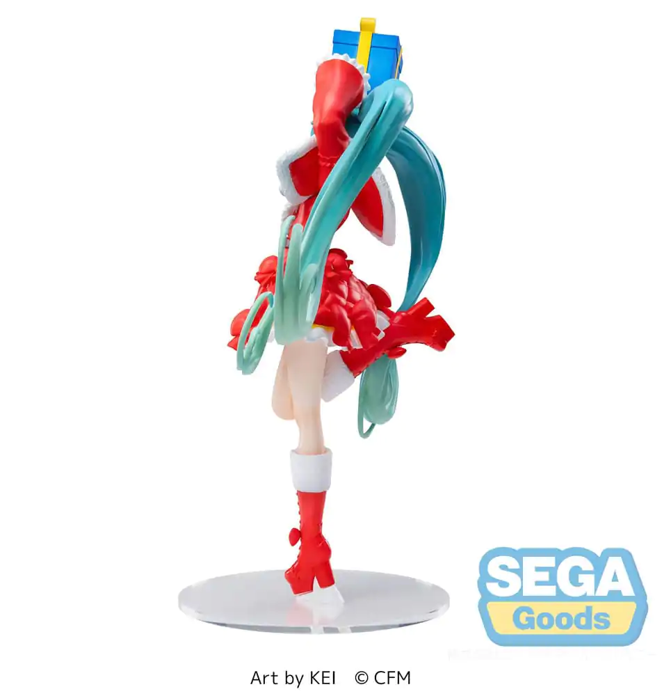 Hatsune Miku Series Luminasta PVC Statue Hatsune Miku Christmas 2024 19 cm product photo