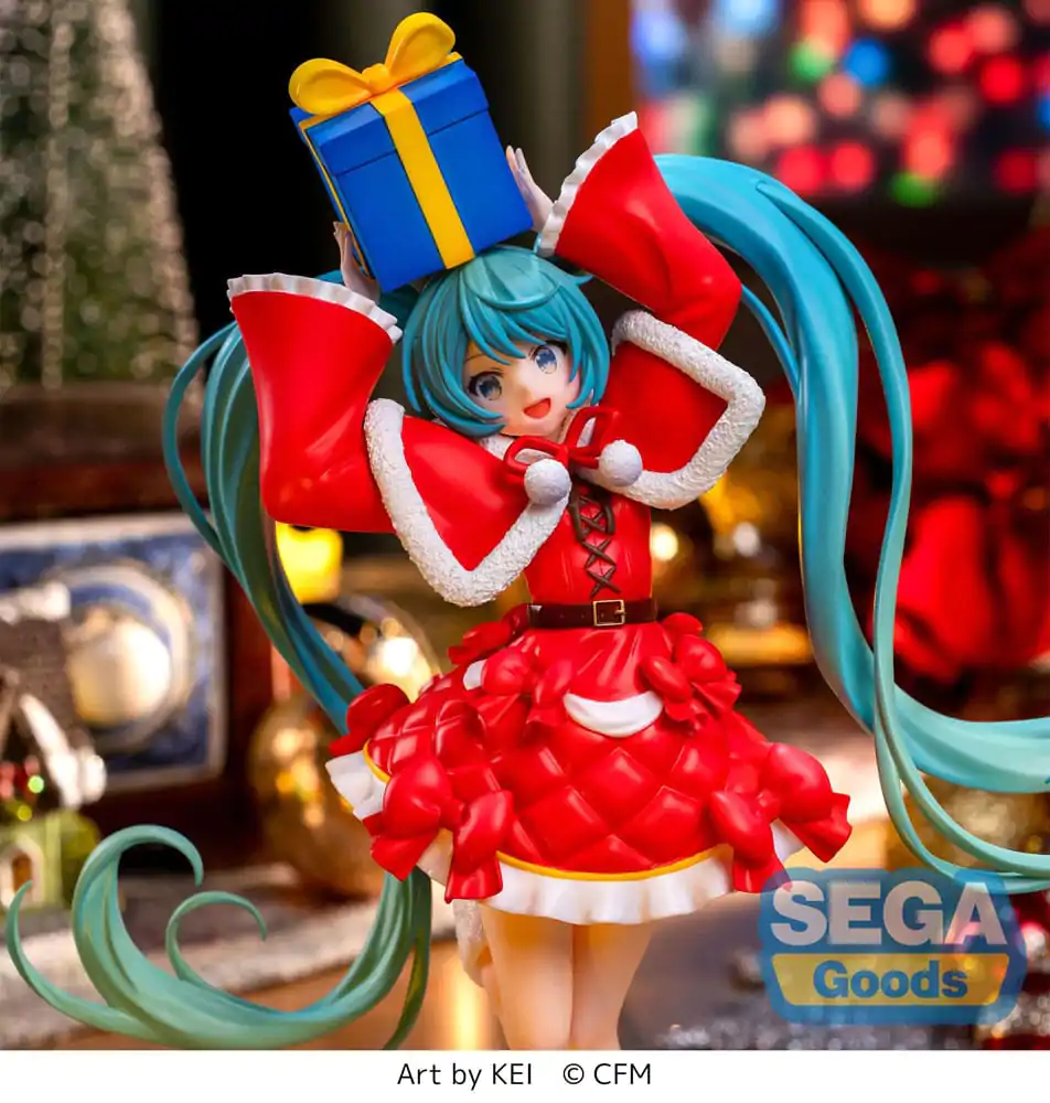 Hatsune Miku Series Luminasta PVC Statue Hatsune Miku Christmas 2024 19 cm product photo