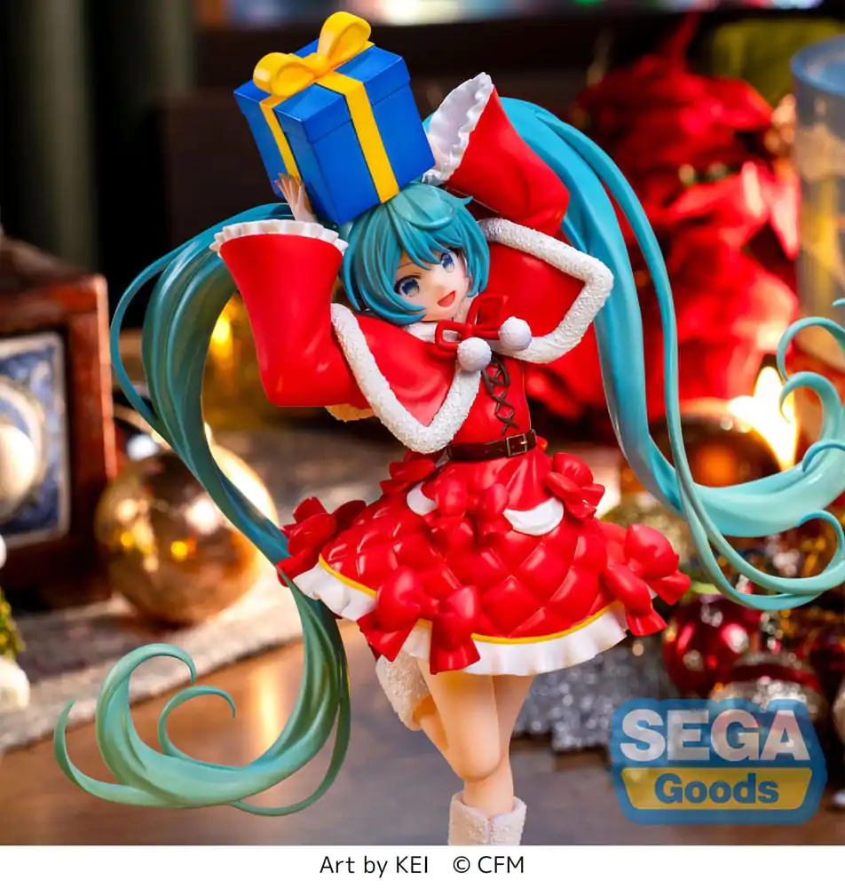 Hatsune Miku Series Luminasta PVC Statue Hatsune Miku Christmas 2024 19 cm product photo