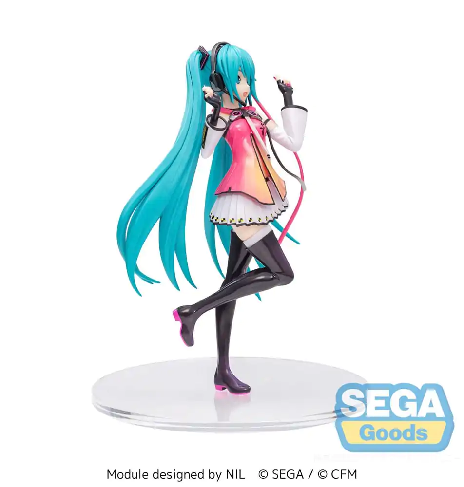 Hatsune Miku Series Luminasta PVC Statue Project DIVA MEGA39's Hatsune Miku - Star Voice 18 cm product photo
