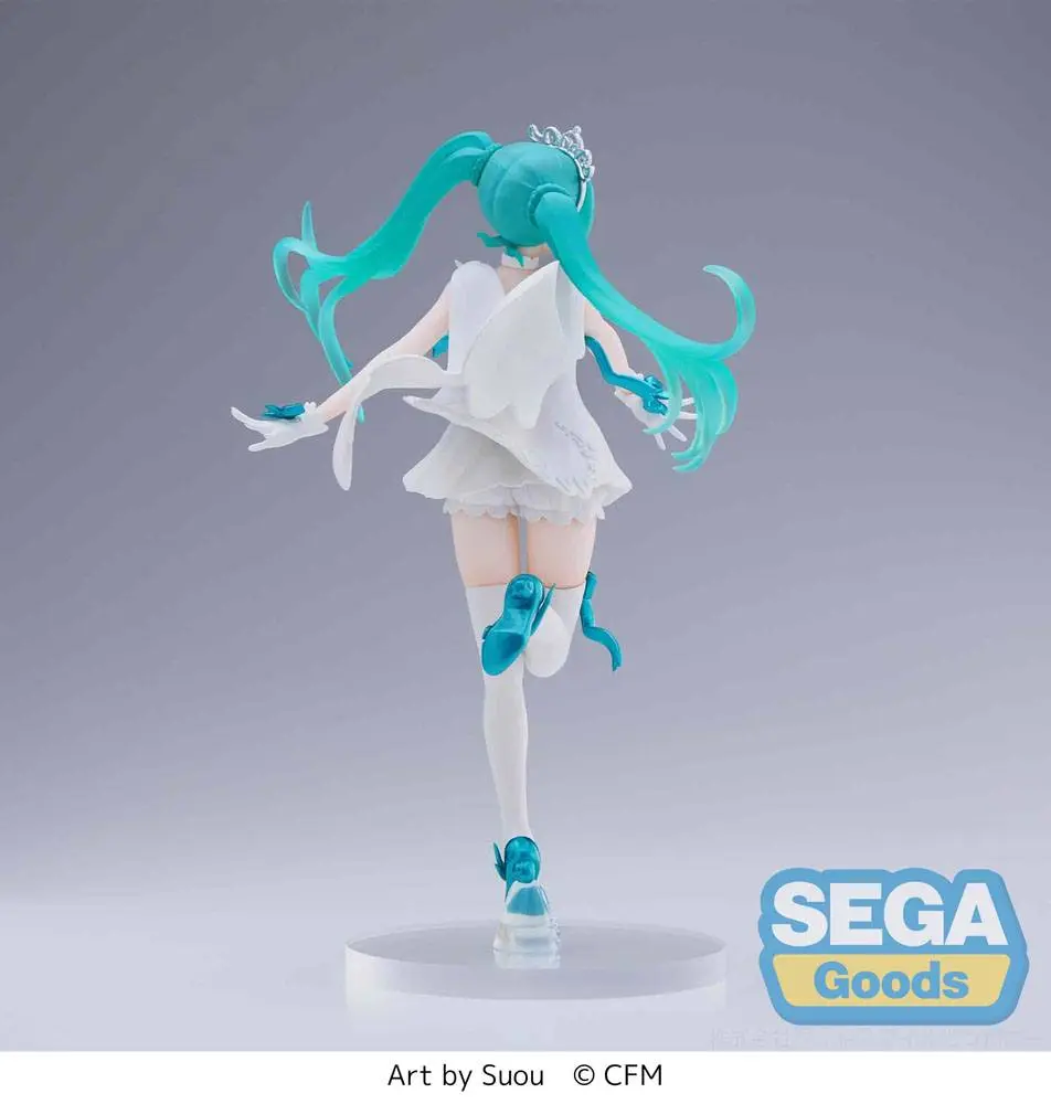 Hatsune Miku Series SPM PVC Statue Hatsune Miku 15th Anniversary SUOU Ver. 21 cm product photo