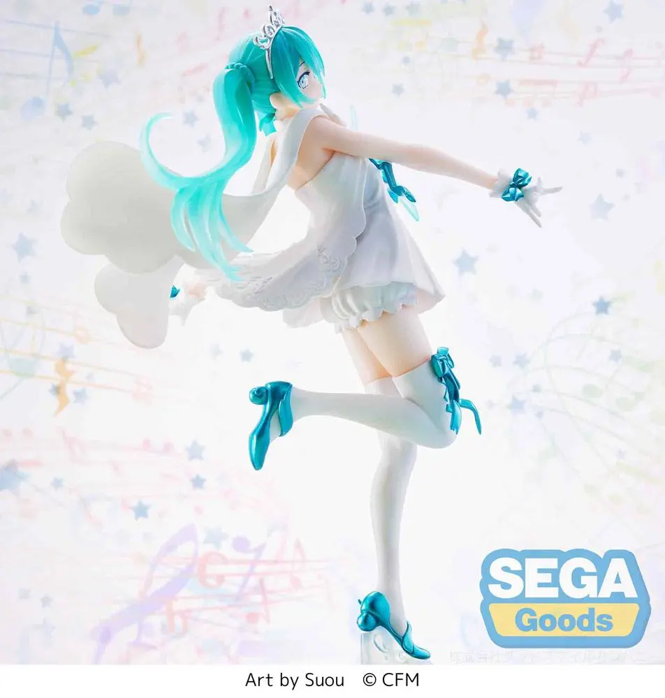 Hatsune Miku Series SPM PVC Statue Hatsune Miku 15th Anniversary SUOU Ver. 21 cm product photo