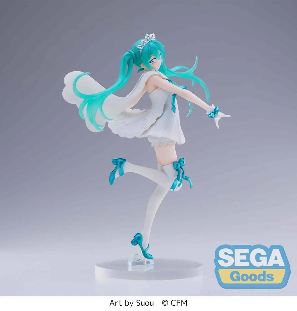 Hatsune Miku Series SPM PVC Statue Hatsune Miku 15th Anniversary SUOU Ver. 21 cm product photo