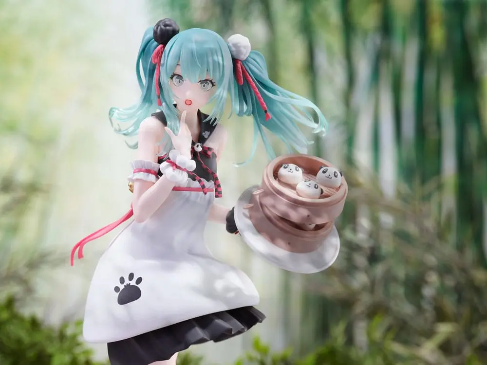 Hatsune Miku SPM PVC Statue Miku Panda Bun 23 cm termékfotó