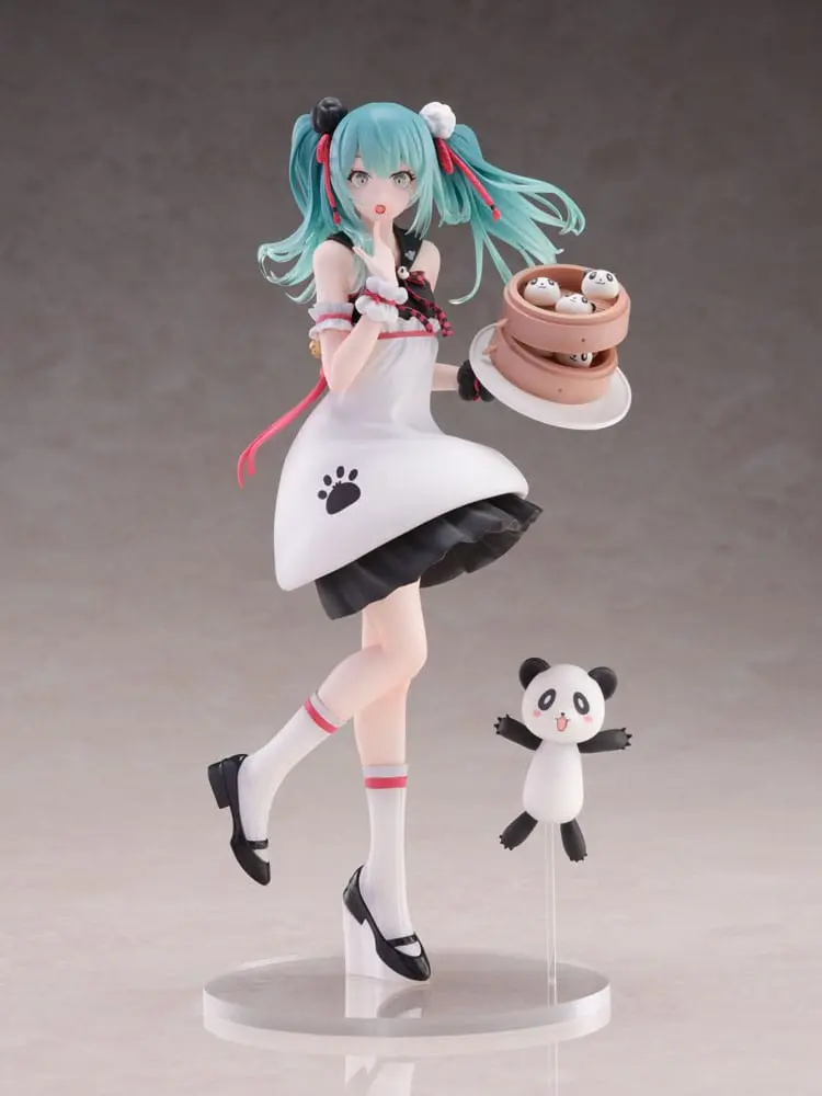 Hatsune Miku SPM PVC Statue Miku Panda Bun 23 cm termékfotó