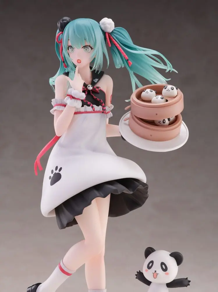 Hatsune Miku SPM PVC Statue Miku Panda Bun 23 cm termékfotó