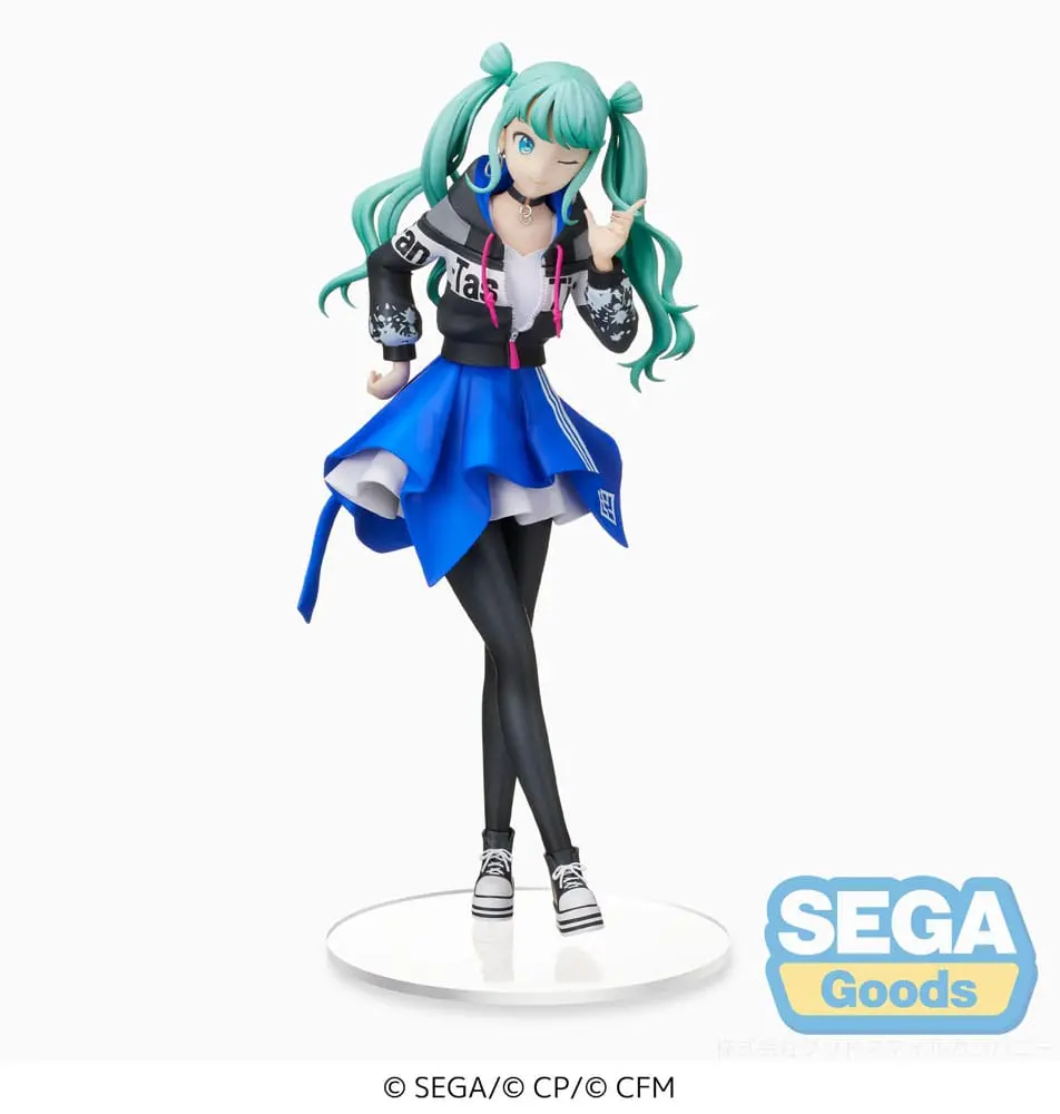 Hatsune Miku SPM PVC Statue Street Sekai Miku 21 cm termékfotó