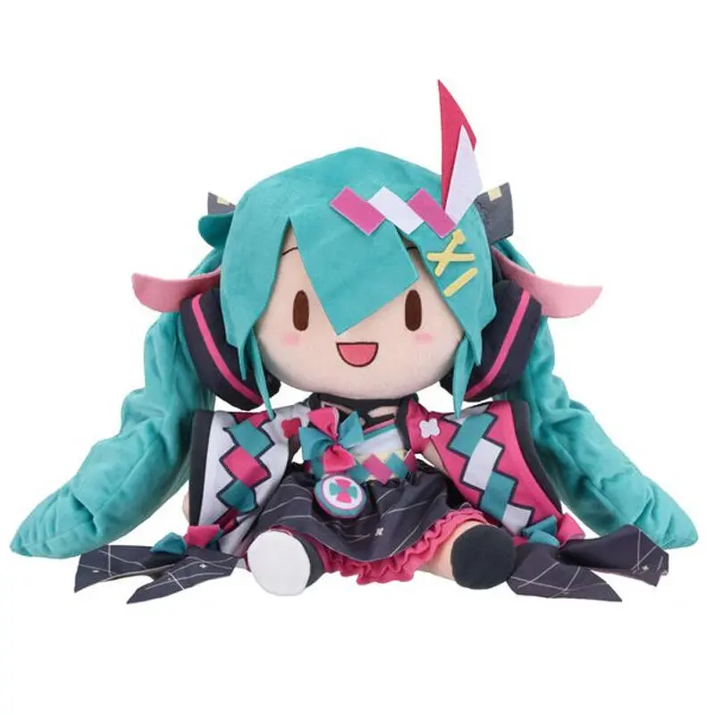 Hatsune Miku Summer Festival Hatsune Miku Fluffy plush toy 30cm product photo