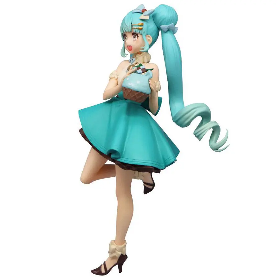 Hatsune Miku SweetSweets Series PVC Statue Hatsune Miku Chocolate Mint 17 cm product photo