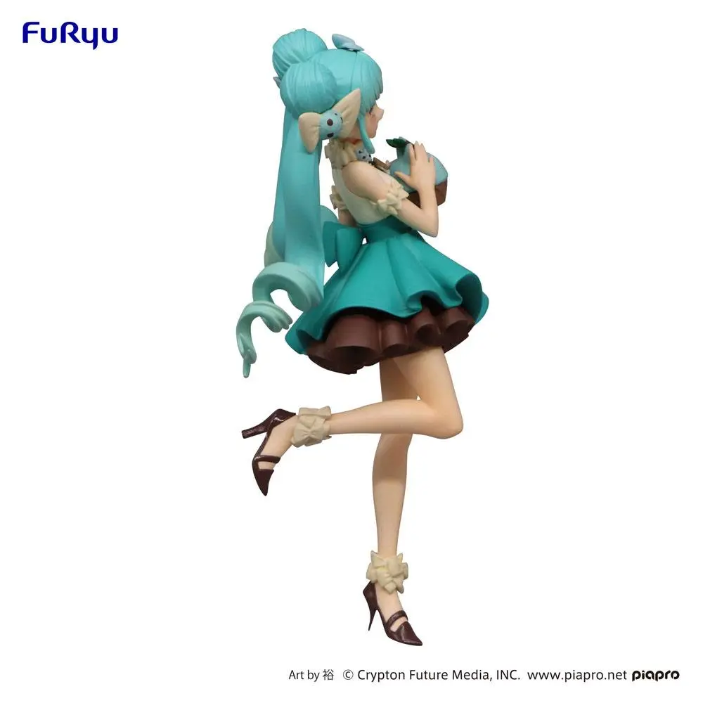 Hatsune Miku SweetSweets Series PVC Statue Hatsune Miku Chocolate Mint 17 cm termékfotó