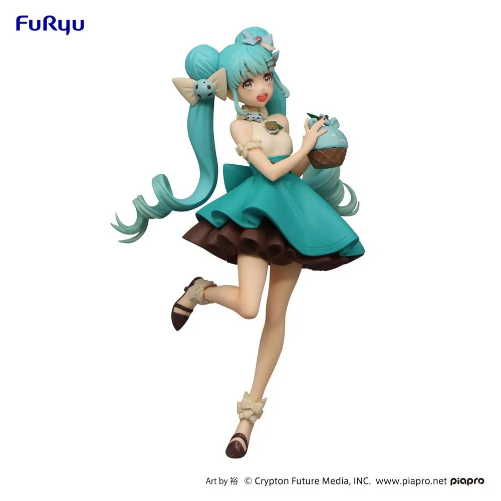 Hatsune Miku SweetSweets Series PVC Statue Hatsune Miku Chocolate Mint 17 cm termékfotó