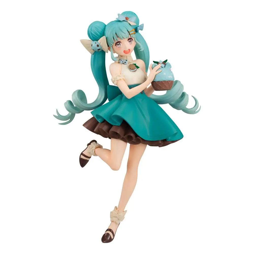 Hatsune Miku SweetSweets Series PVC Statue Hatsune Miku Chocolate Mint 17 cm termékfotó